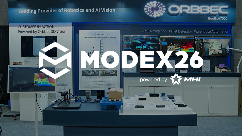奧比中光亮相北美MODEX，加速智慧物流應用落地