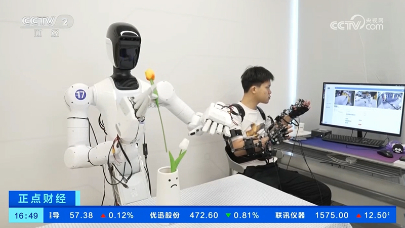  &ldquo;火&rdquo;上央視！奧比中光人形機器人客戶(hù)訂單增長(cháng)再提速